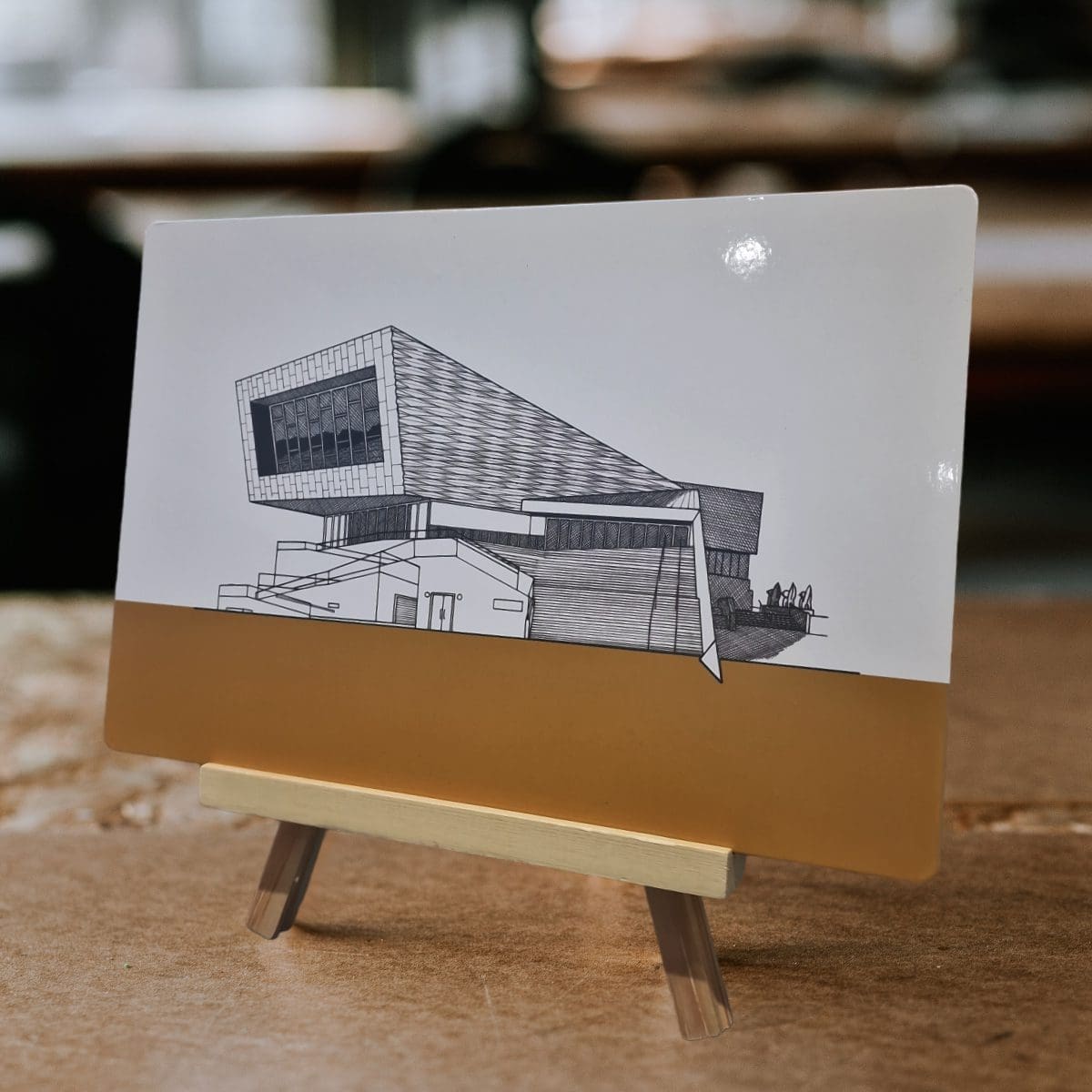 Yellow Museum of Liverpool Placemat